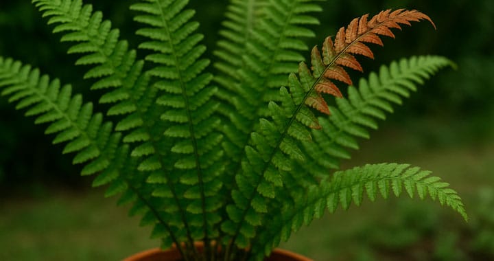 Como saber se a samambaia está com deficiência nutricional?