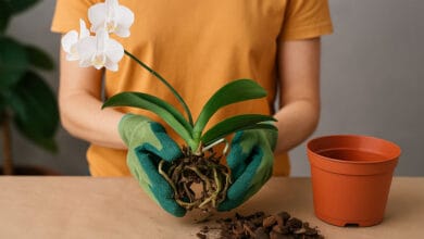 Como replantar orquídeas sem danificar as raízes: passo a passo completo