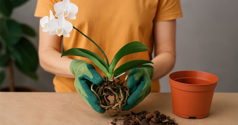 Como replantar orquídeas sem danificar as raízes: passo a passo completo
